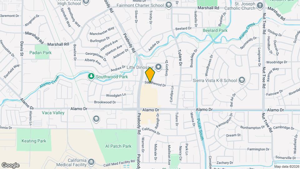 2018 Southwood Dr Mapa y Detalles de la Ubicación