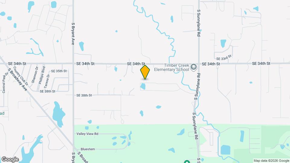 2517 SE 38th St Map and Location Details