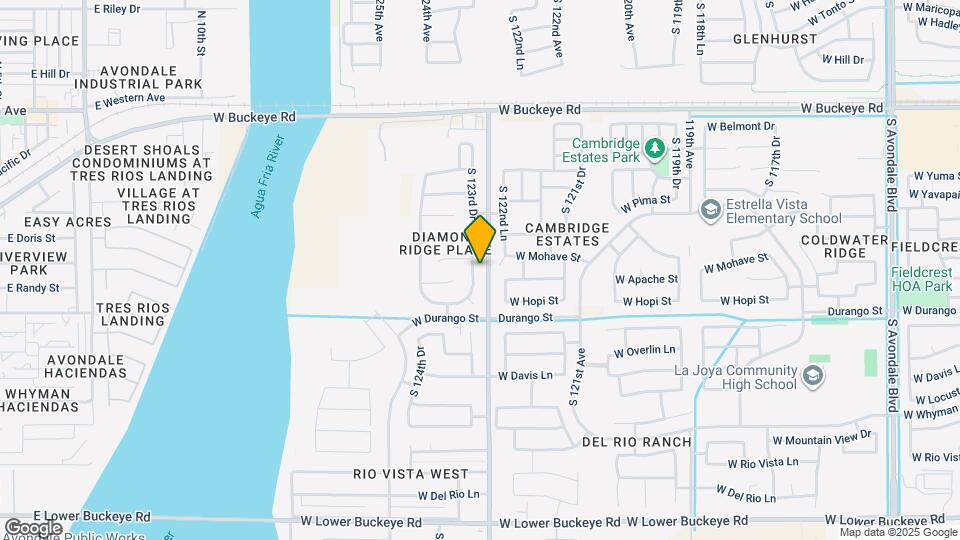 1809 S 123rd Dr Map and Location Details