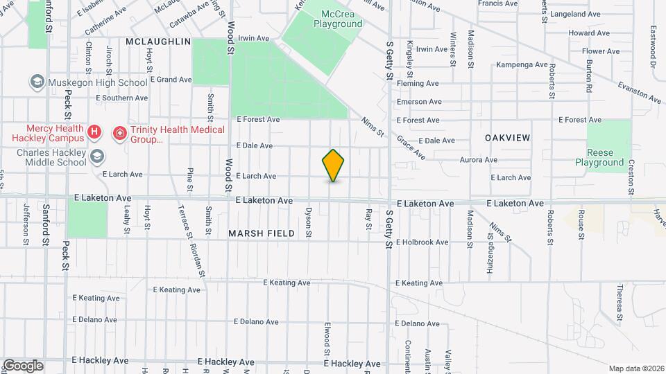 1768 Elwood St Map and Location Details