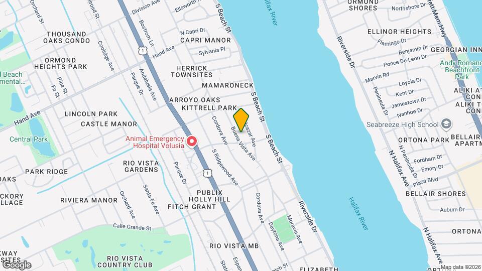 733 Buena Vista Ave Map and Location Details