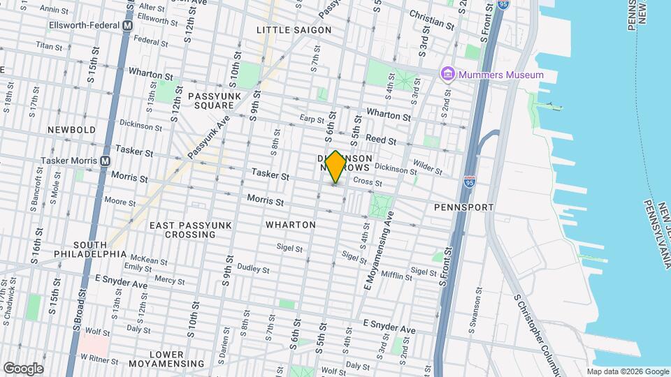 520 Tasker St Map and Location Details