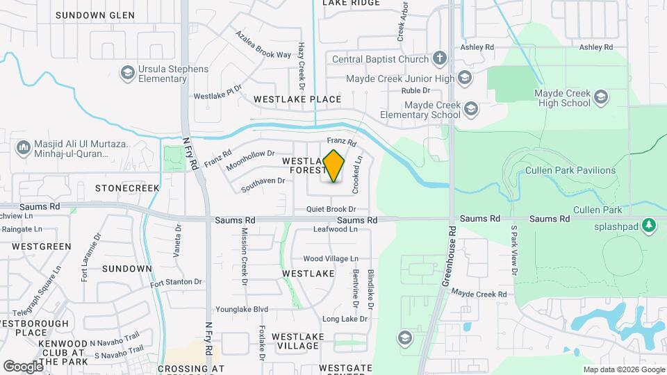 19415 Southaven Dr Map and Location Details