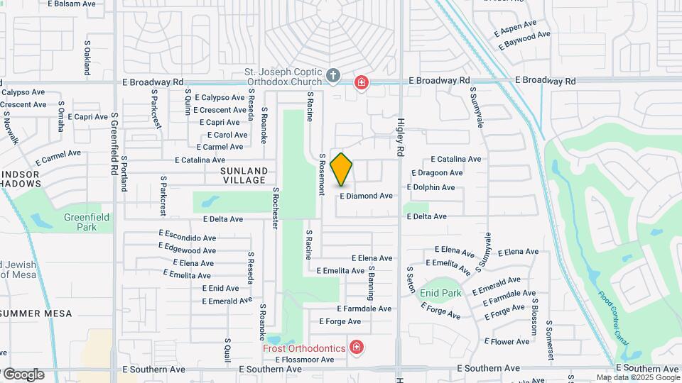 5028 E Diamond Ave Map and Location Details