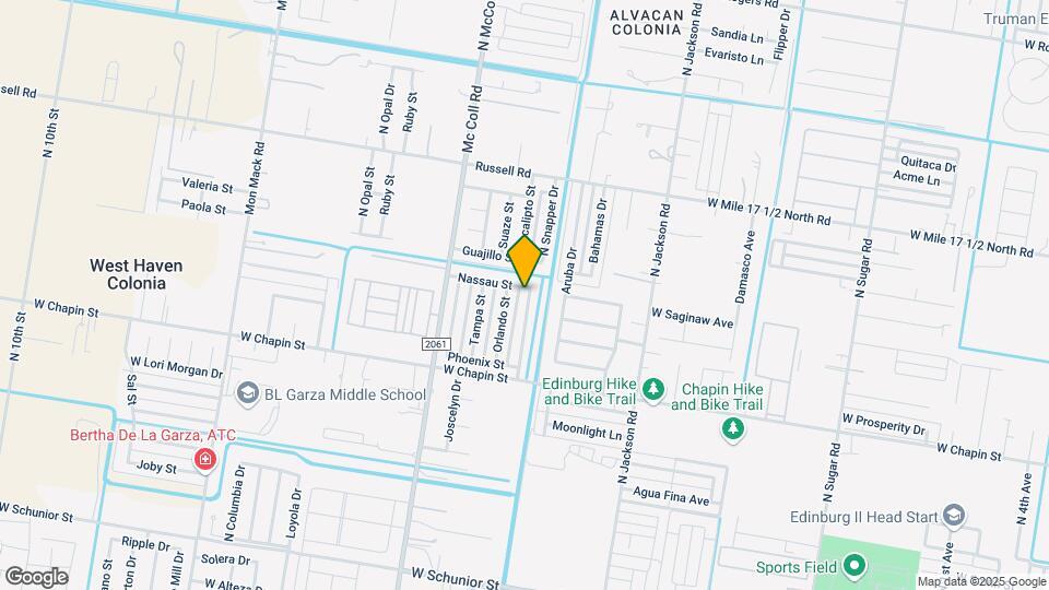1703 Nassau Street Map and Location Details