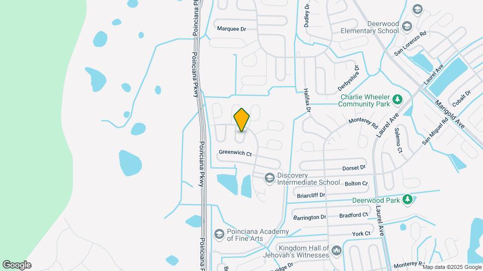 810 Glastonbury Dr Map and Location Details