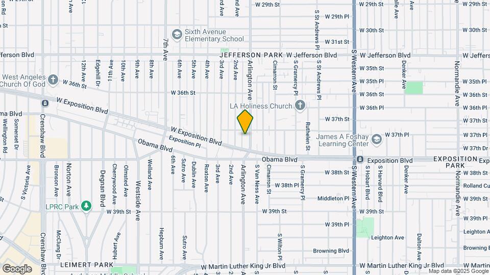 3741 Arlington Ave Mapa y Detalles de la Ubicación