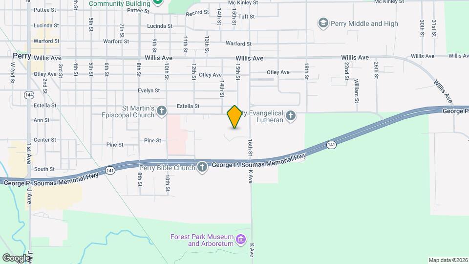 Perry Pointe Place Map and Location Details