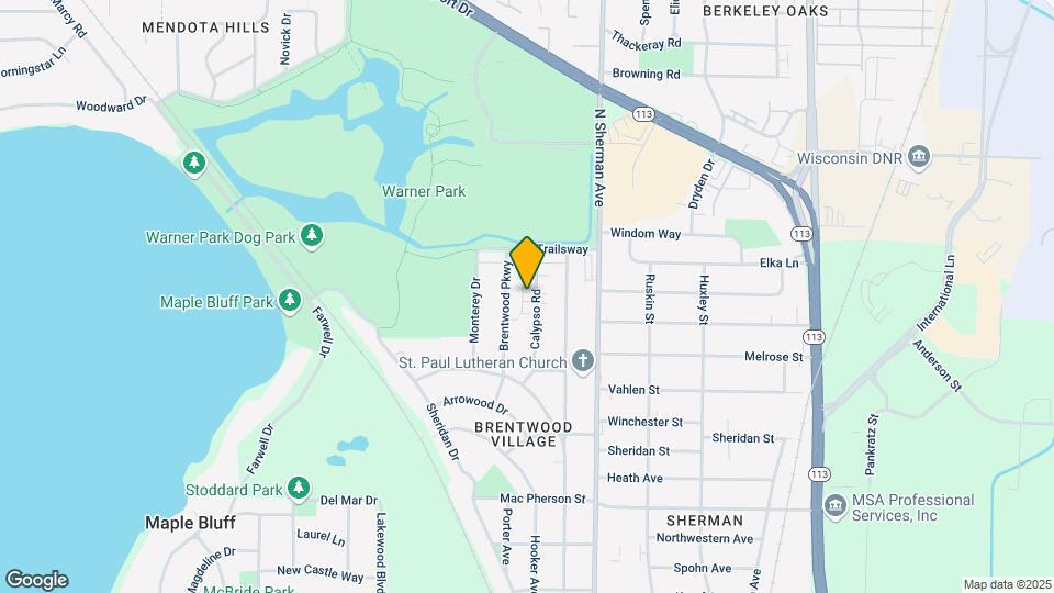 Brentwood Parkway Apartments Map and Location Details