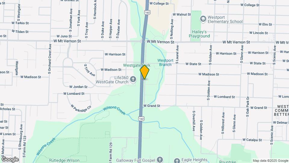 839 S Western Ave Map and Location Details
