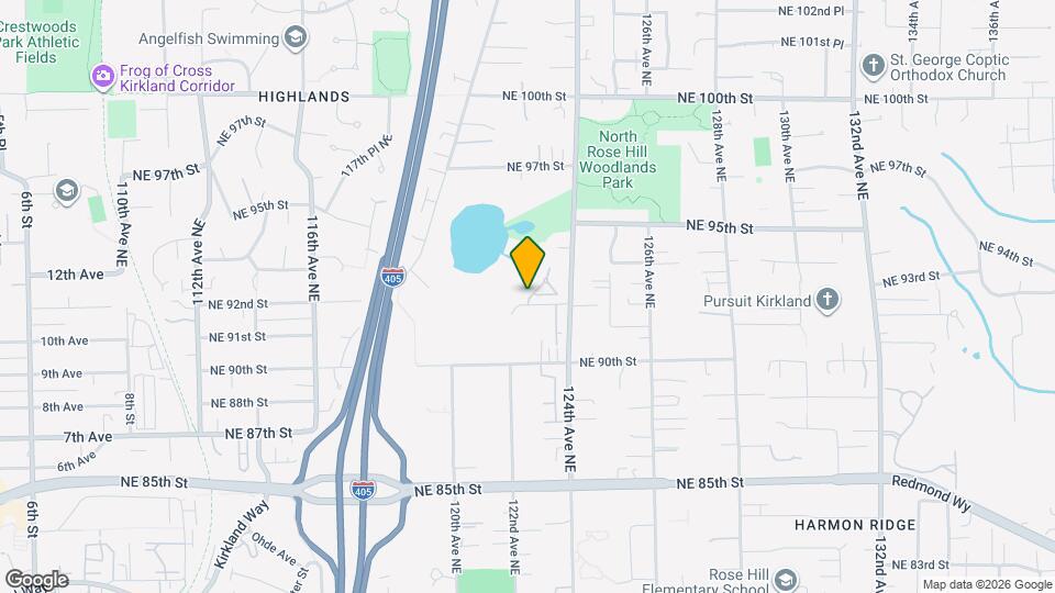 9205 122nd Ct NE Map and Location Details