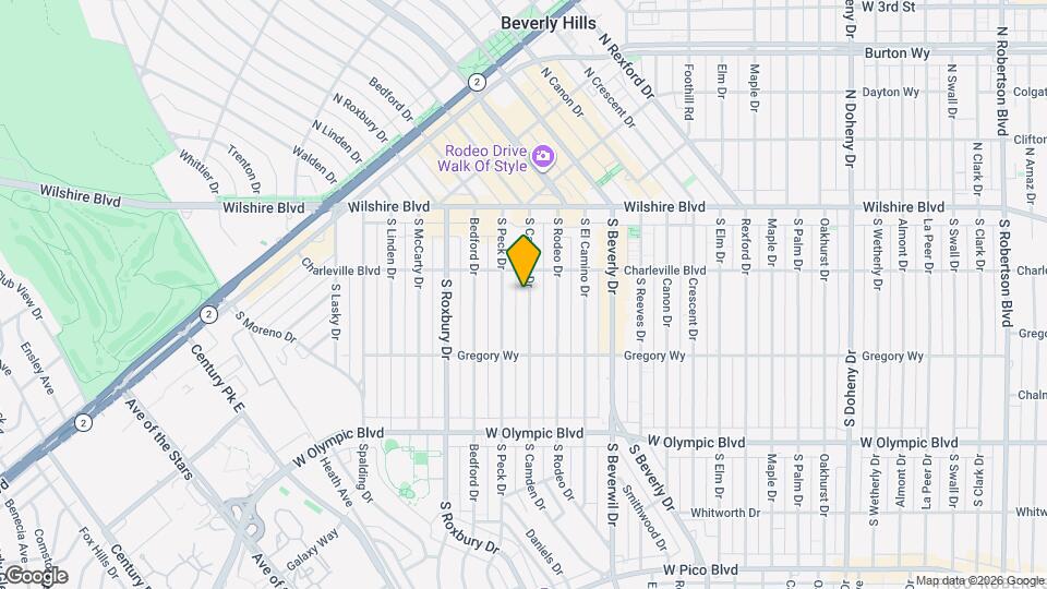 217 S Camden Dr Mapa y Detalles de la Ubicación