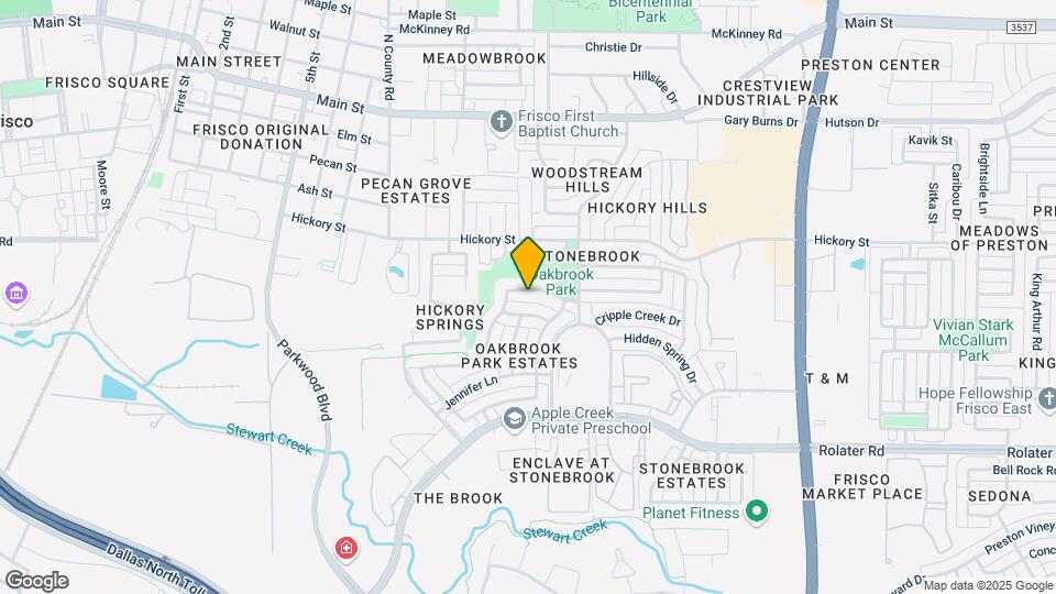 7901 Kristina Ln Map and Location Details