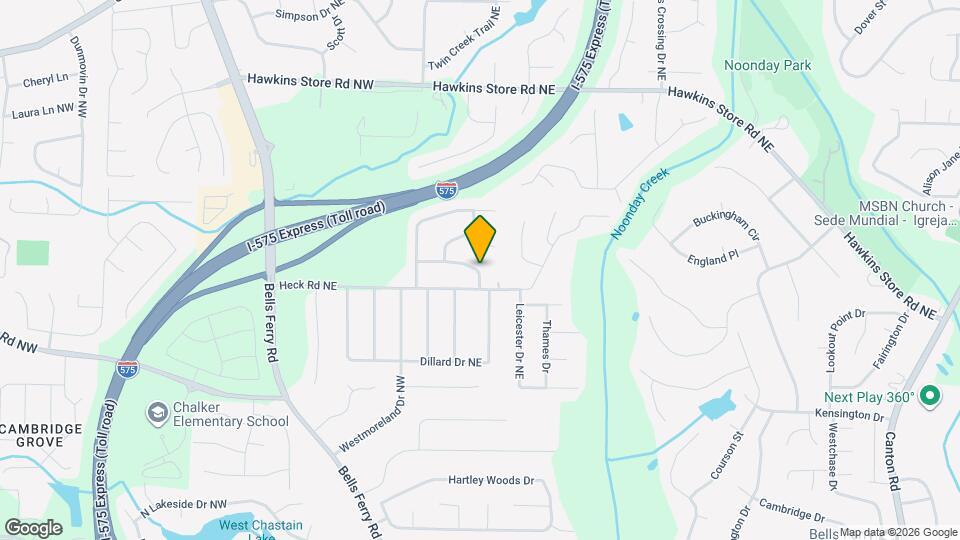 95 Pine Ferry Dr NW Map and Location Details