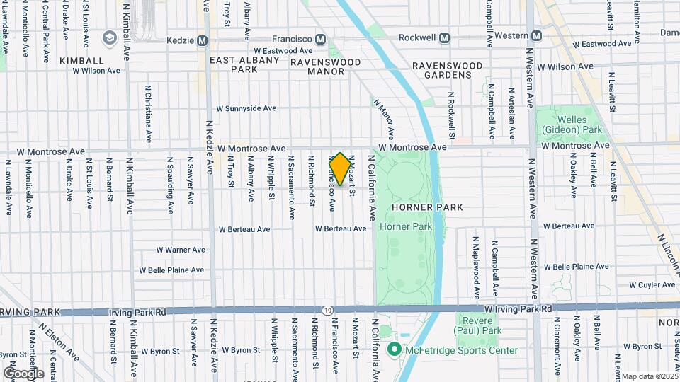 2848 W Cullom Ave Map and Location Details