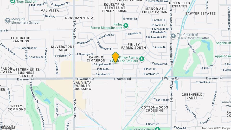 673 S Peppertree Dr Map and Location Details