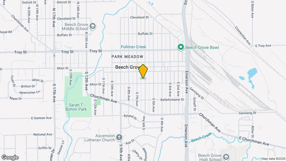 84 S 6th Ave Map and Location Details
