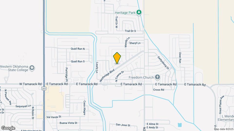 1101 Northridge Blvd Map and Location Details