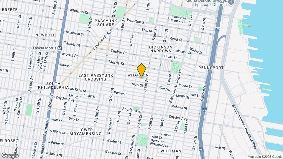 610 Moore, Philadelphia, PA 19148 Map and Location Details