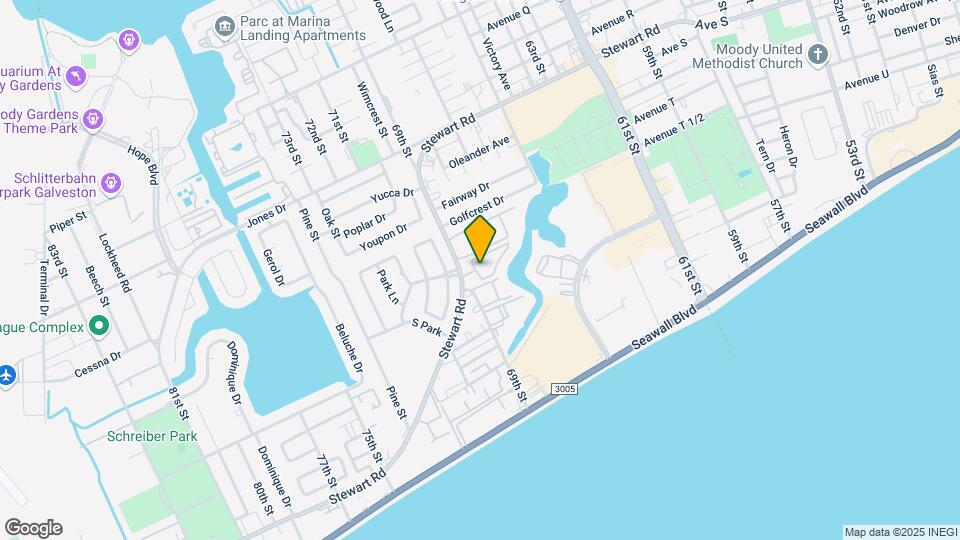 Captain's Landing Apartments Map and Location Details
