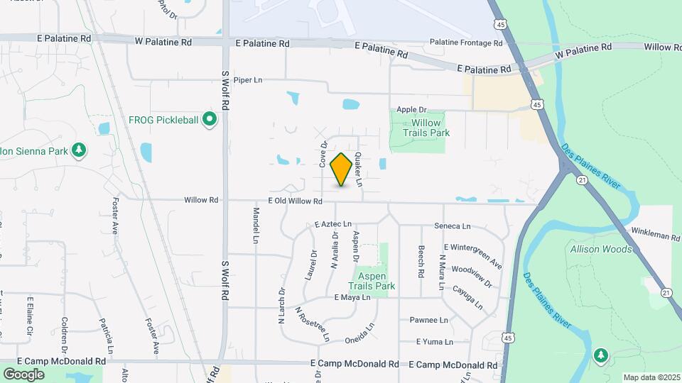 1597 Cove Dr Map and Location Details