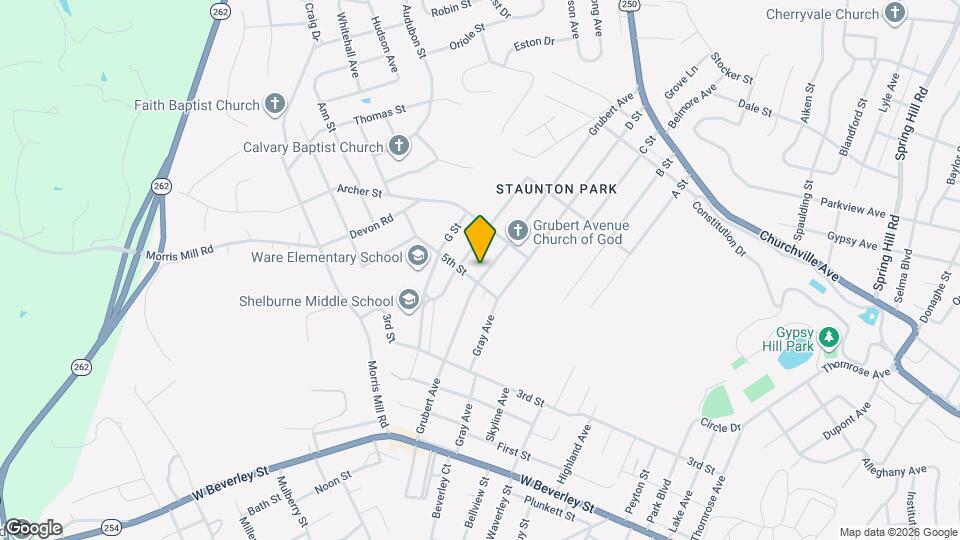 404 Grubert Ave Map and Location Details