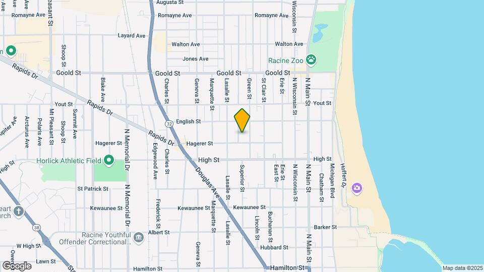 1815 Superior St Map and Location Details