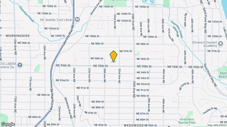 3038 NE 95th St Map and Location Details