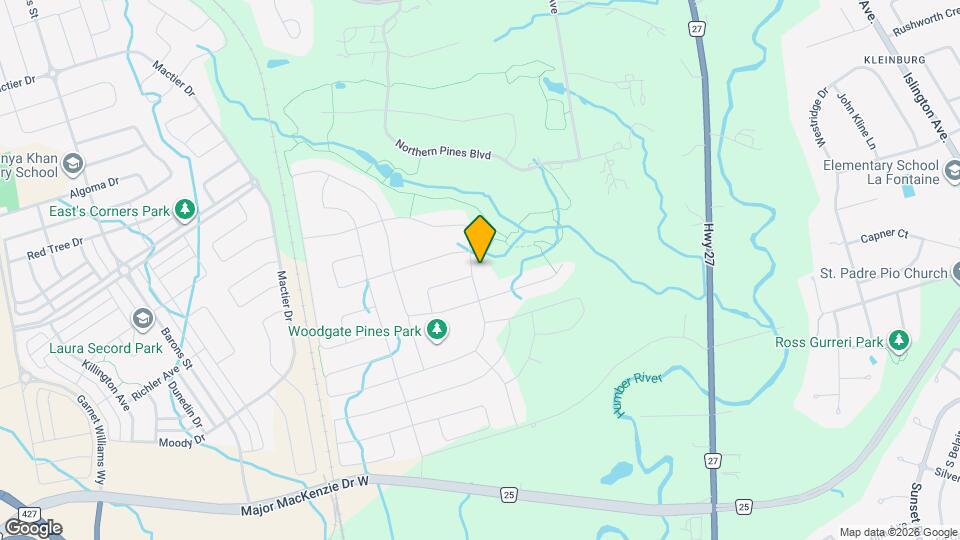 175 Woodgate Pines Dr Map and Location Details