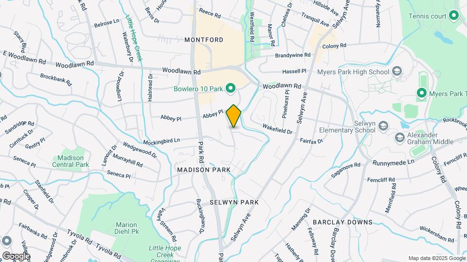 4607 Hedgemore Dr Map and Location Details
