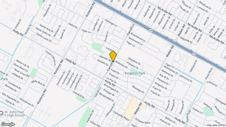 3602 San Blas Dr Map and Location Details