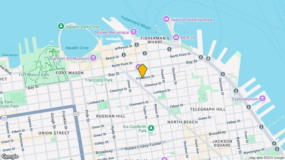 581-591 Francisco St Map and Location Details