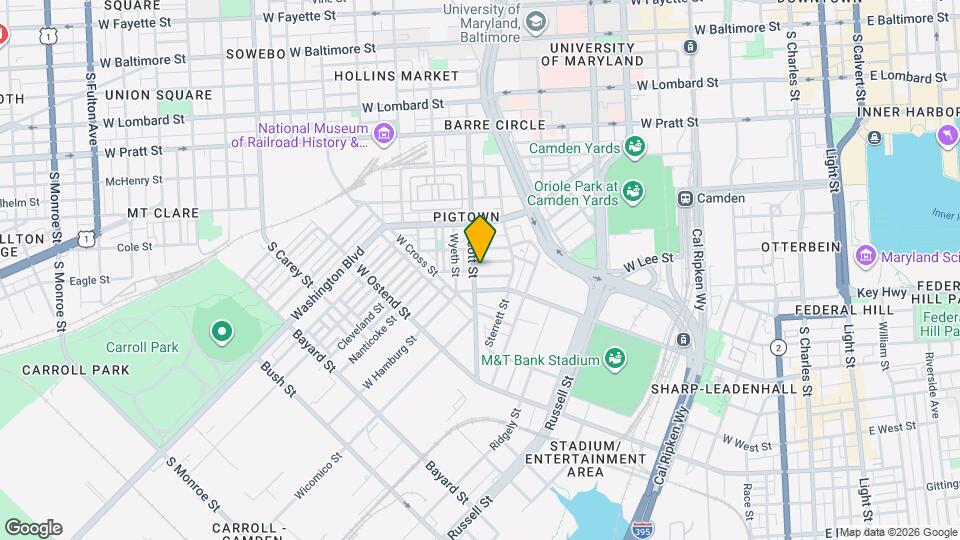 711 Scott St Mapa y Detalles de la Ubicación