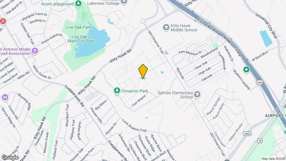 112 Friendswood Path Map and Location Details