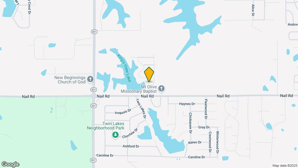 5537 Lakefront Dr Map and Location Details