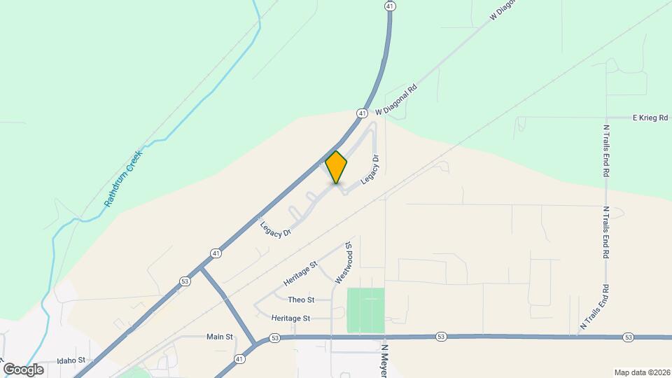 6648 W Legacy Dr Map and Location Details