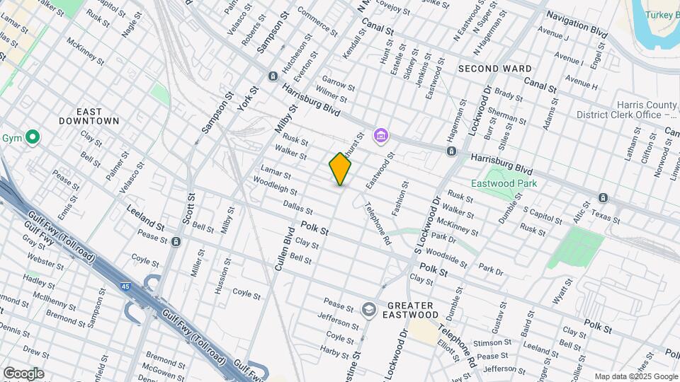 4219 Lamar St Map and Location Details