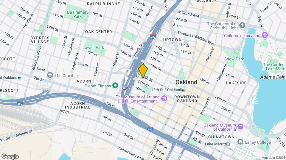 655 12th St Map and Location Details