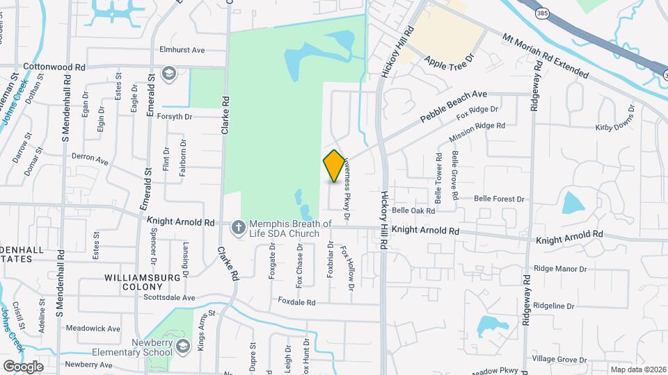 3148 Glen Echo Dr Map and Location Details