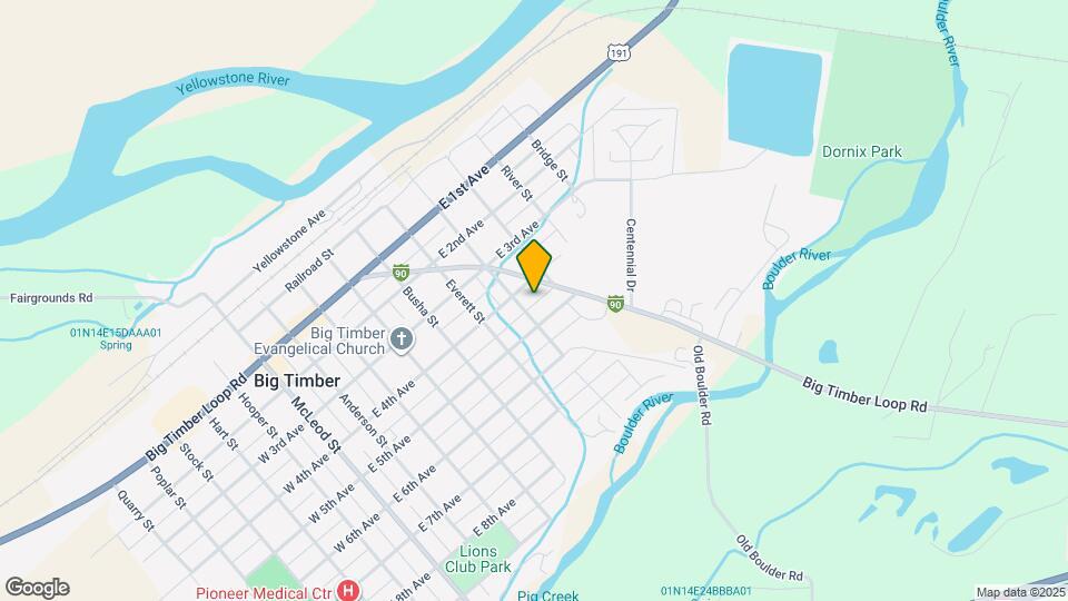 407 Walnut St Map and Location Details