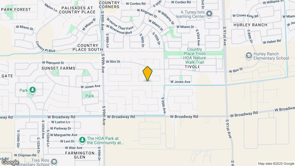 9561 W Agora Ln Map and Location Details