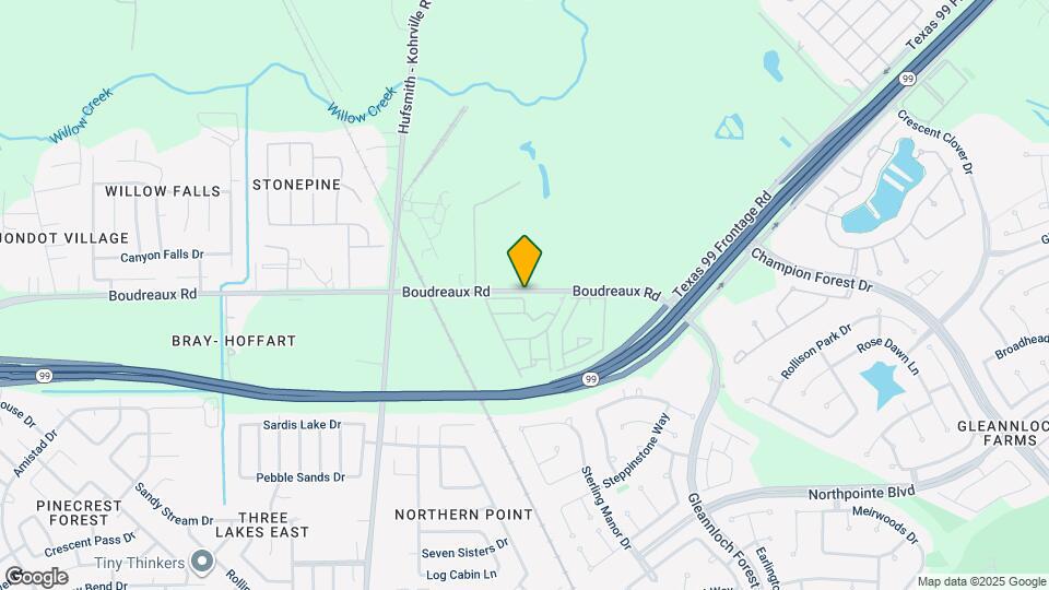 11201 Boudreaux Rd Map and Location Details