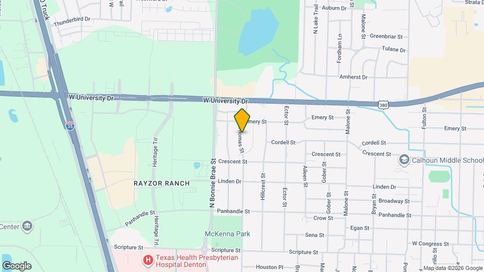 1200 Thomas St Map and Location Details