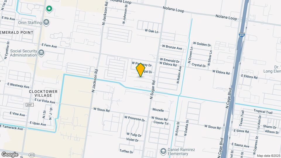 1307 W Heritage Dr Map and Location Details