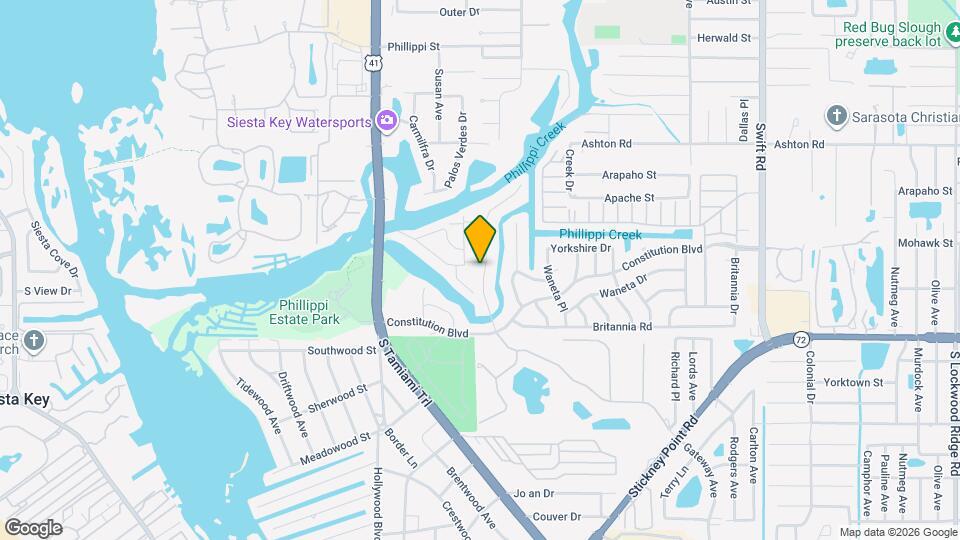 5606 America Dr Map and Location Details