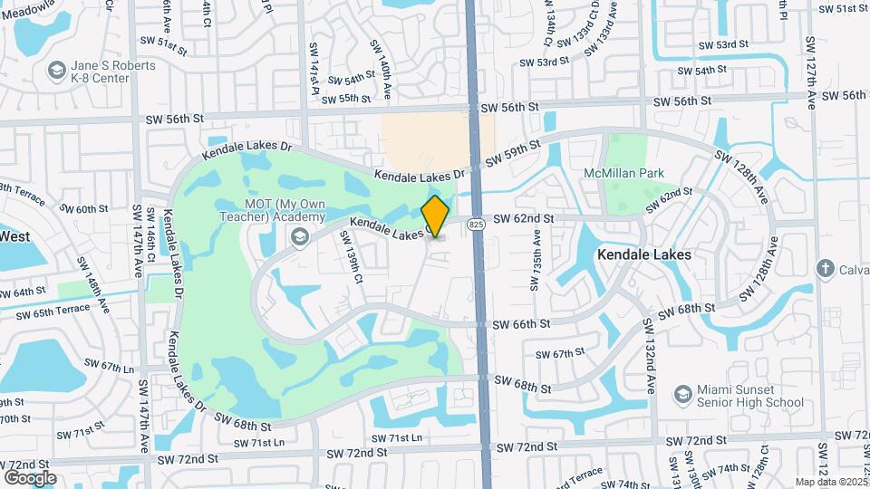 6241 SW 138th Ct Map and Location Details