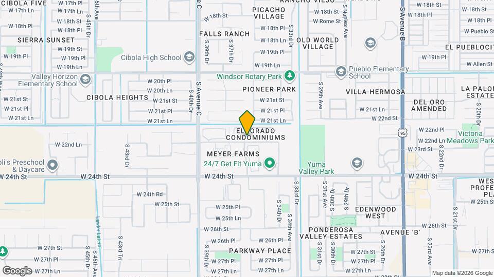 3655 W 22nd Pl Map and Location Details