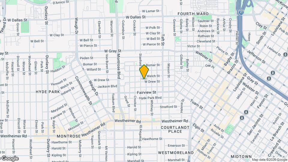 604 W Drew St Map and Location Details