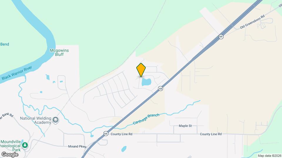 12668 Waterbury Way Mapa y Detalles de la Ubicación