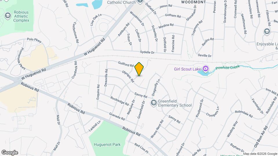 2119 Woodmont Dr Map and Location Details